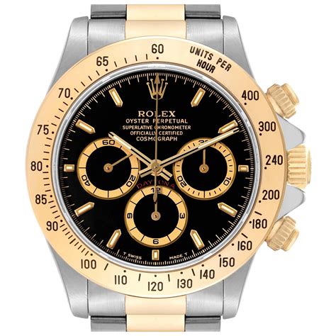 rolex daytona yellow gold zenith movement|Rolex submariner 16520 price.